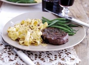 fillet steak anchovy rosemary butter sauce